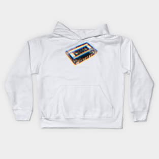 Offset Cassette Tape Kids Hoodie